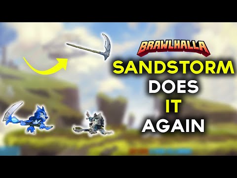 Basically a NERF SANDSTORM #3 -  Brawlhalla twitch highlights #106