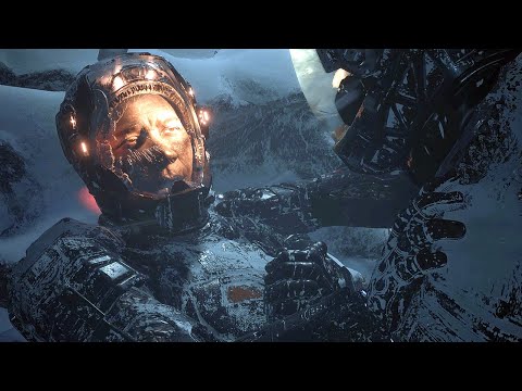 Captain Ferris attack and Elias Dies Scene - The Callisto Protocol