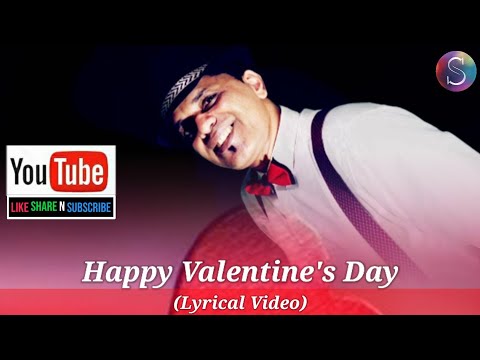 Happy Valentine's Day || Official Konkani Song || (Lyrical Video) #ValentinesDay #KonkaniLovesong 💕⚘