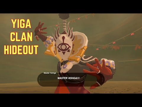 Yiga Clan Hideout Walkthrough Guide | Zelda BotW | Thunder Helm Location