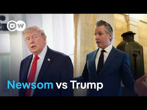Thống đốc California tố Trump nhắm vào vợ và gia đình ông | DW News (California governor accuses Trump of targeting his wife and family | DW News)