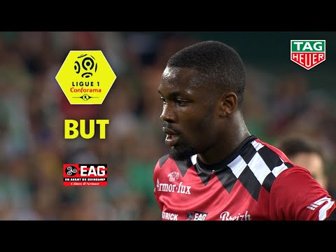 But Marcus THURAM (56' pen) / AS Saint-Etienne - EA Guingamp (2-1)  (ASSE-EAG) / 2018-19