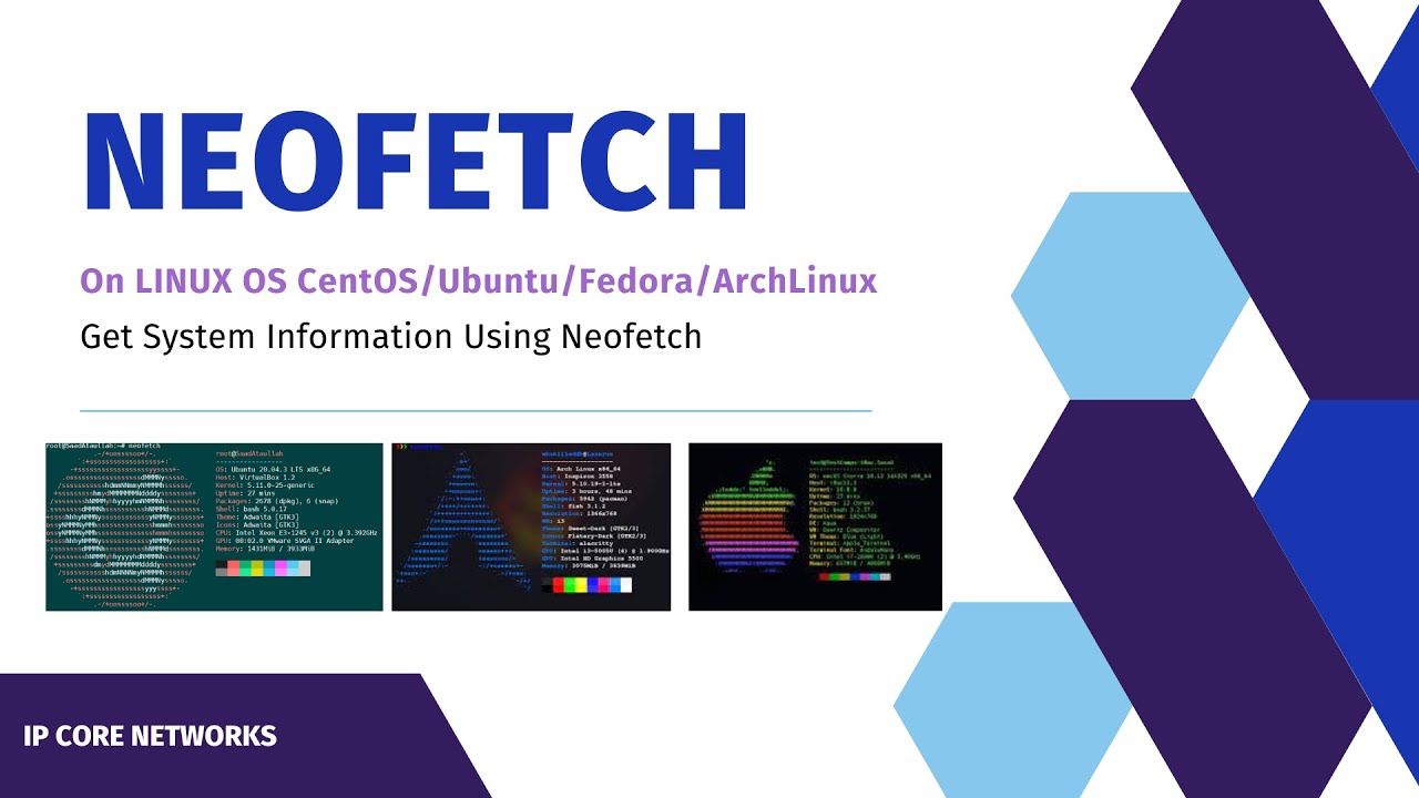Get System Information Using Neofetch