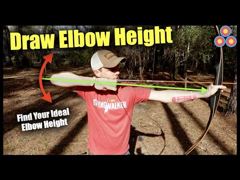How To Find Your Ideal Draw Elbow Height | Archery Form Advice