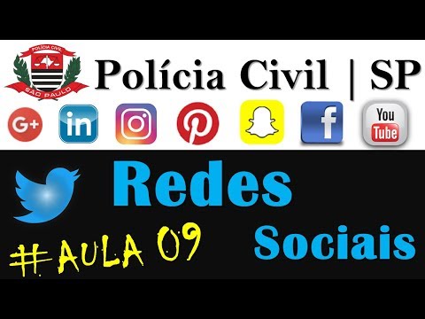 09 Aula de Informática PCSP 2018 Redes Sociais | Prof. Fabiano Abreu