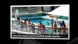 preview picture of video 'Gatun Lock Panama Canal Dwyerkev's photos around Colón, Panama (gatun locks panama canal)'