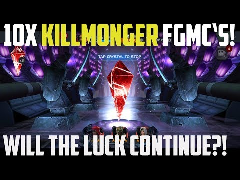 10x Killmonger FGMC's - Golden Panther Habit Crystal Opening - Marvel Contest of Champions