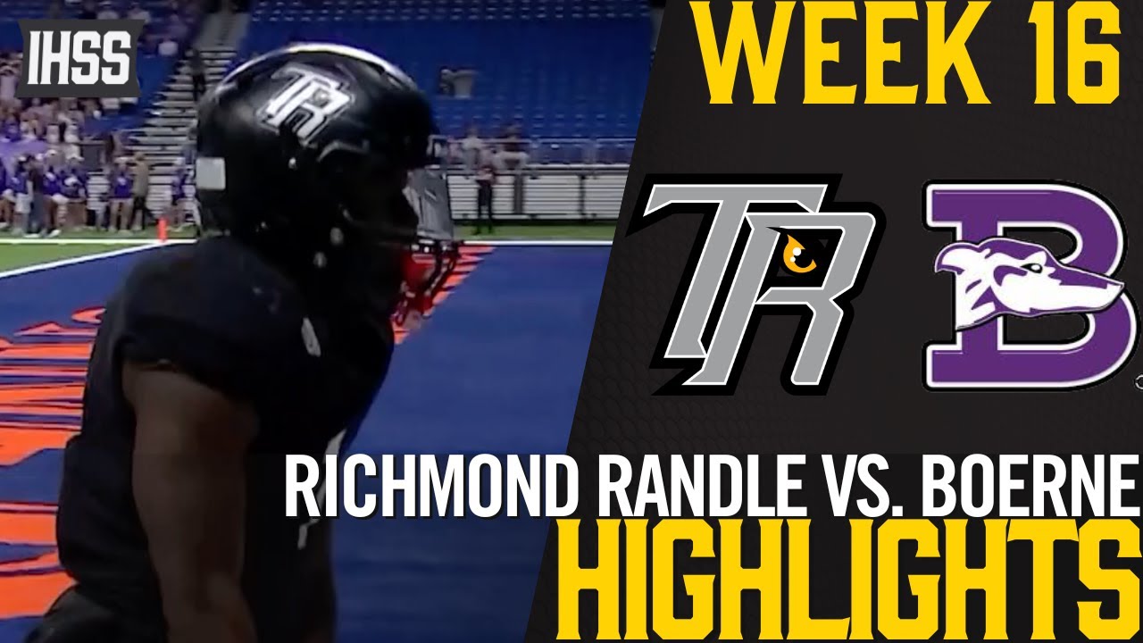 Randle Defeats Boerne 40-16, Advances to 5A-Div II Title Game