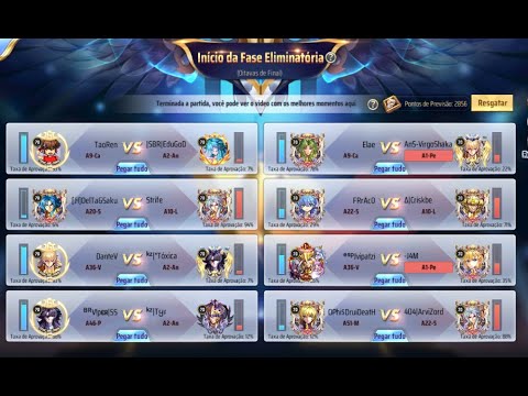 🔴 OITAVAS DE FINAIS DO JAMIEL! VAMOS DE DANTE-  SAINT SEIYA AWAKENING