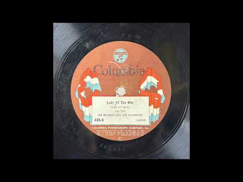 Leo Reisman Orchestra "Lady Of The Nile" 1925 Society Dance Band 78 RPM
