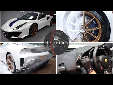 Thumbnail for Ferrari 488 Pista Wash & Interior Detail - Step by Step by Ferrari, Car, Ferrari 488