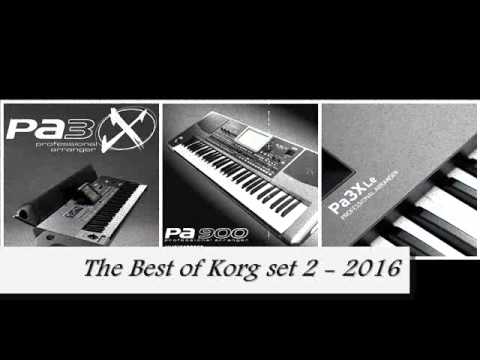 The Best of Korg set 2 - Deo seta - Pa3x/Pa4x/Pa900/600/Pa3x Le - NOVO 2016