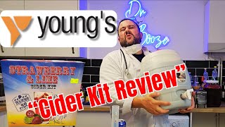 Young's Cider Kit Review 5.2% Strawberry & Lime Cider