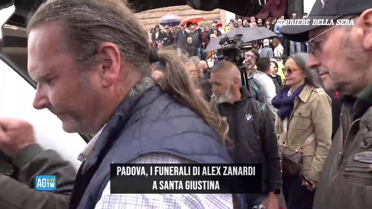 I funerali di Alex Zanardi