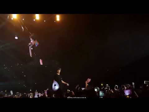 170429 BTS The Wings Tour in Jakarta - Jin's Flying Kiss♡
