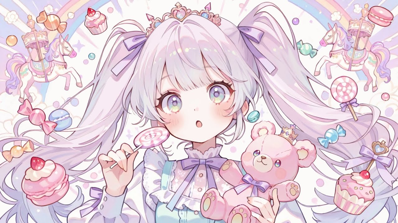 【フリーBGM】しゅがーぱれーど│Sugar Parade【かわいい/ゆめかわ/pop/作業用BGM】