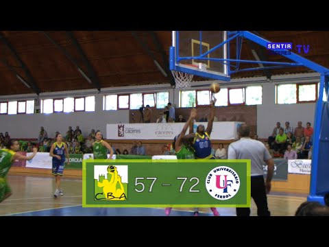 Resumen: CB Al-Qázeres Extremadura - Universitario Ferrol (LF 14/15)