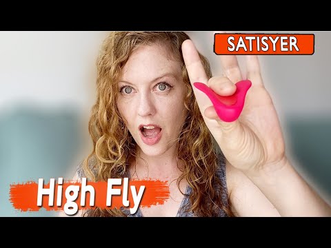 Satisfyer Stimuliatorius - Aukšto kirpimo pirštų vibratorius (Raudona) video