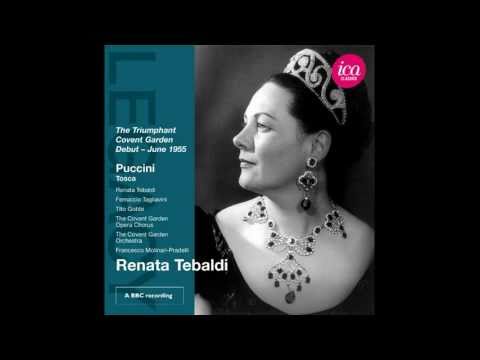 Renata Tebaldi - Puccini- Tosca Act 2 'Vissi d'arte' | ICA Classics CD