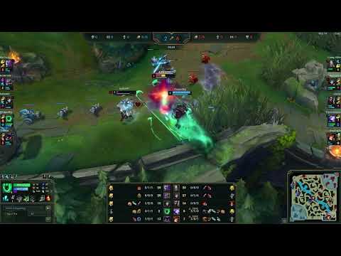 Thresh Support vs Miss Fortune and Ashe - League of Legends