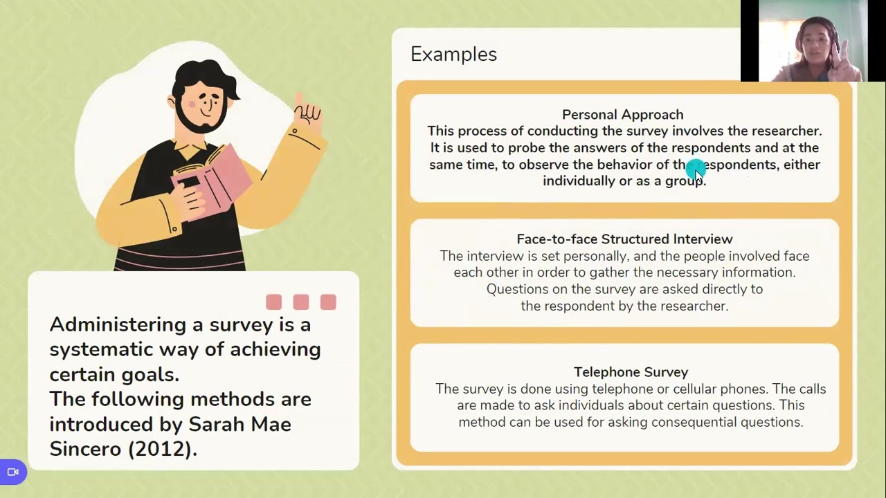 EAPP Module 6 Lesson 1: The Reports, Survey Questionnaire and Methods of Administering It