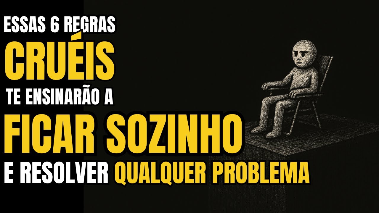 6 REGRAS CRUÉIS para QUEM ESTÁ SOZINHO | Aprenda ou Fracasse