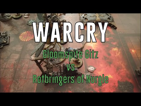 Warcry / Gloomspite Gitz VS Rotbringers of Nurgle (Schweizerdeutsch)