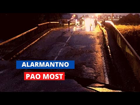 Bujica srušila most u Ljuboviji: Reka nosi sve pred sobom, poplavljen centar grada!