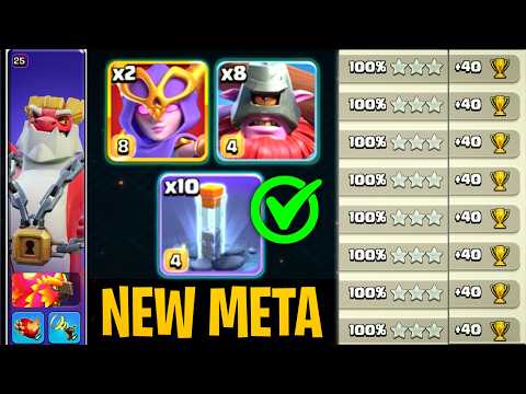 NEW META | Dragon Duke attack With THROWER ,Super WITCHES with TOTAM SPELL Spam attack Strategy COC