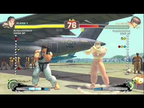 SSF4: Air (Ryu) VS SugarDaddyDan (Guy)