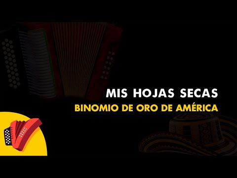 Mis Hojas Secas, Binomio De Oro De América, Vídeo Letra - Sentir Vallenato