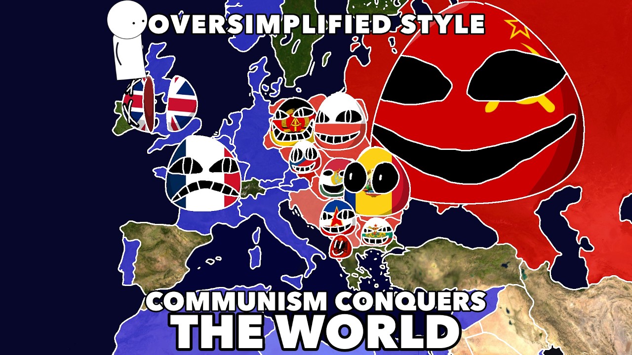 Red World: What If the Soviet Union Won the Cold War? | Oversimplified Style