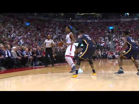 Raptors Highlights: DeRozan's Baseline Slam - April 26, 2016
