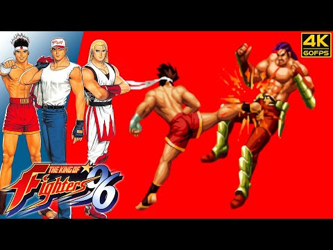 The King of Fighters '96 - Fatal Fury Team (Arcade / 1996) 4K 60FPS