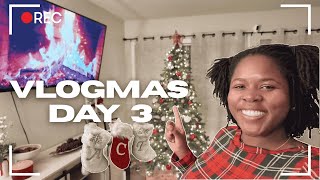 Vlogmas Day 3 2025 | Decorating for Christmas, Cozy Christmas Decor Vlog