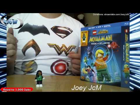 Building LEGO/Unboxing - Aquaman Rage of Atlantis + Building Jessica Cruz
