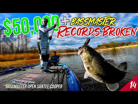 $50,000 and More RECORDS BROKEN - Bassmaster Open Santee Cooper (Championship) - UFB S4 E14 - (4K)