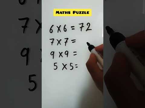 6×6=72#mathsreels #reasoningtricks #youtubeshorts #trendingreels #mathsquiz #viralquiz#solvethis#try