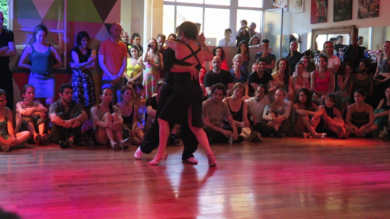 Jose Halfon y Virginia Cutillo at Practica DNI Buenos Aires 2016 4