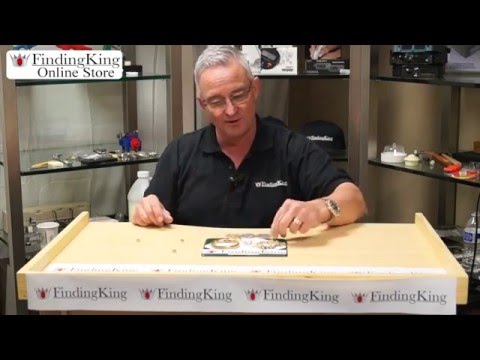 How to use a pocket magnet to test gold