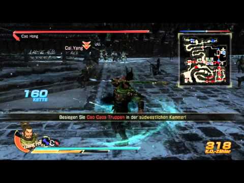 Let's Play Dynasty Warriors 8 [German/Chaos] part 4 Shu - Guan Yu is left behind