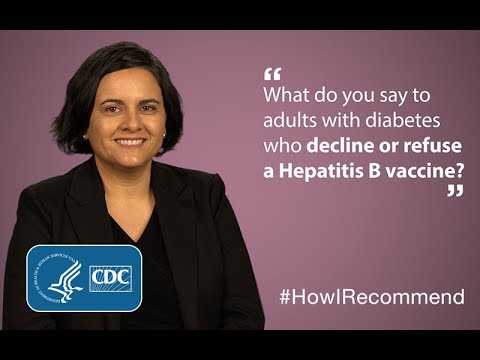 Addressing adult patient's hepatitis b vaccine concerns
