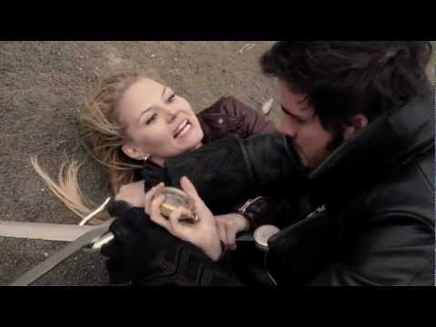 Emma & Hook's Showdown at Lake Nostos (Once Upon A Time - S2E9)