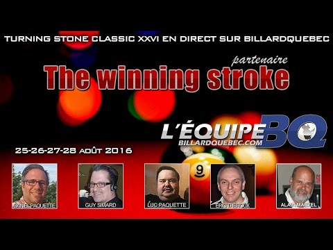 TURNING STONE CLASSIC XXVI - 25 AU 28 AOÛT 2016