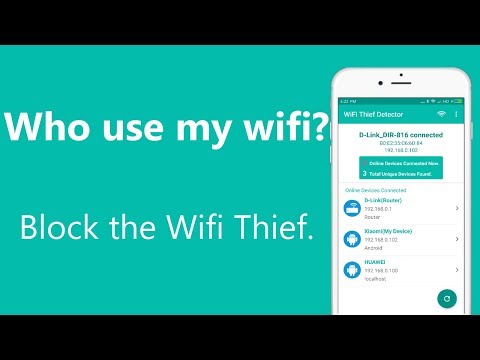WiFi Thief Detector - Who Use My WiFi? Video
