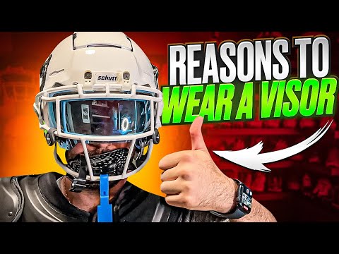 Why You SHOULD Wear a Football Visor