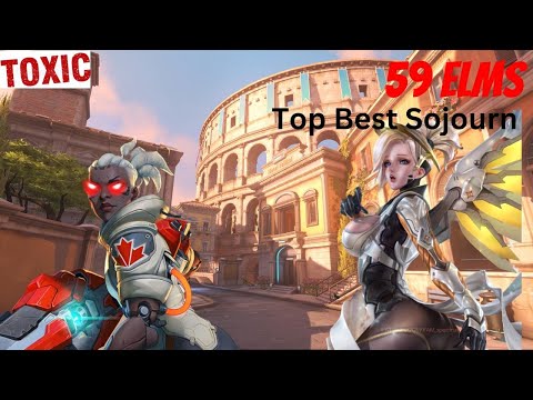 INSANE Sojourn 59 Elims On Ranked |Overwatch 2| Best Sojourn