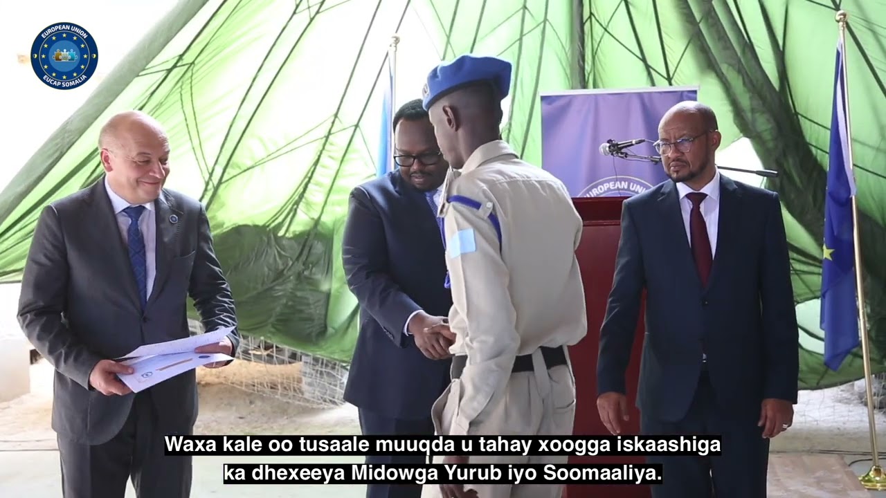 Federal Darwish Graduation Ceremony in Mogadishu