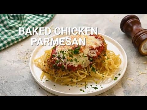 How to Make Baked Chicken Parmesan!