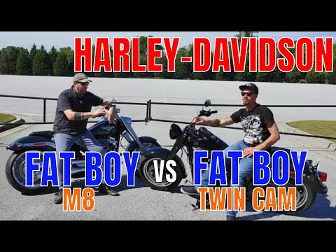 Harley-Davidson Fat Boy vs Fat Boy (Twin Cam vs Milwaukee 8)